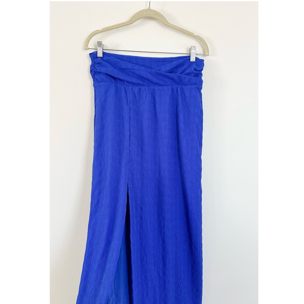 Free People NEW Tovah Skirt Mazarine Royal Blue Size Medium - Picture 5 of 6